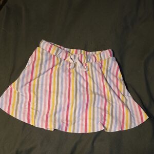 Cat & Jack Colorful Striped Mini Skirt